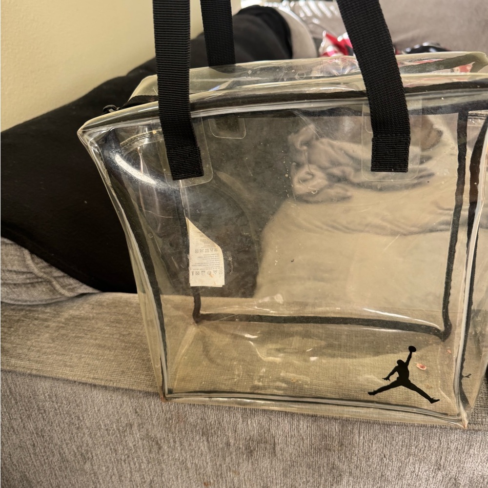 Clear Tote Bag Jordan